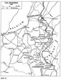 Map 27: The Ardennes, 1944
