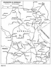Map 30: Engineers in 
Germany