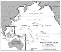 Map 8: Pacific Ocean Areas, 
1 August 1942