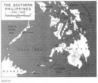 Map 28: The Southern 
Philippines, 1944–1945