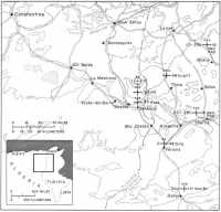 Map 9: II Corps Medical 
Installations, 14 February 1943
