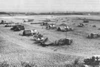 Holding hospital operated 
by the 56th Medical Battalion adjacent to the Termini airfield