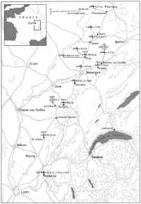 Map 32: Seventh Army 
Hospitals and Medical Supply Dumps, 15 September 1944
