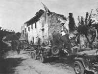 91st Division Medics at 
Pianoro, April 1945