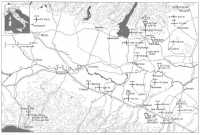 Map 41: Fifth Army 
Hospitals and Medical Supply Dumps, 2 May 1945