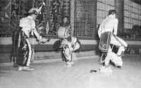 Ceremonial Dance at the 
dedication of the Indian village, Wingate, New Mexico, Ordnance Depot
