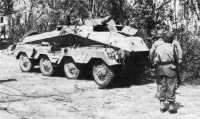 8 Rad Panzerspahwagen, 
mounting the 7
