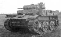 Panzer II, the 
“Lynx,” mounting a 2-cm