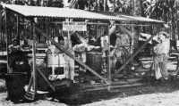 Laundry facilities in the 
Southwest Pacific were a problem only partially solved by unit equipment 