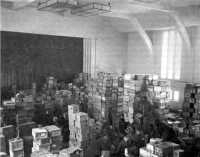 QM ration dump at 
Tébessa, February 1943