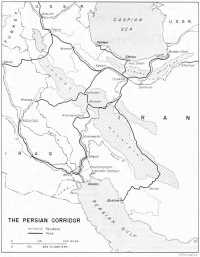 Map 7: The Persian 
Corridor