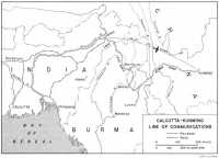 Map 8 
Calcutta–Kunming line of communications