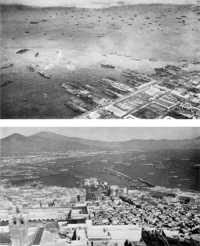 Port congestion from Manila 
(top) to Naples (bottom) caused a serious shortage of available bottoms