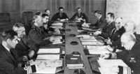 The Combined Chiefs of 
Staff during a meeting in October 1942